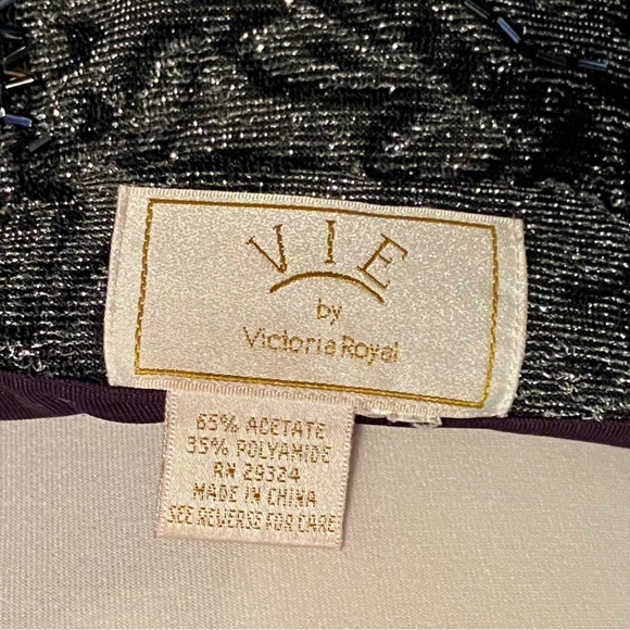 Vintage Elegant Black Paisley maxi Skirt Amazing - Picture 3 of 5